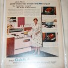 Gas ad featuring Julia Meade