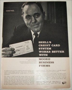 1960 Moore Business Forms ad