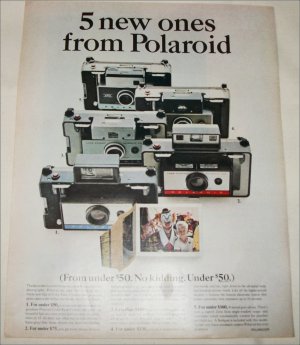 1967 Polaroid Cameras ad