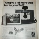 1968 Polaroid Land Big Swinger 3000 Camera ad #1