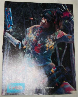 2001 Wrigley's Orbit Gum Paintball ad