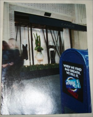 2002 Wrigley's Eclipse Gum ad