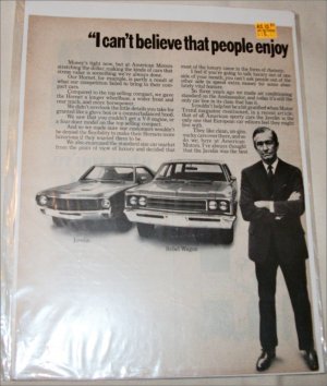 1970 American Motors Lineup Car ad