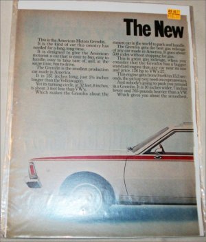 1970 American Motors Gremlin ad