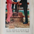 1959 Blue Bell Wranglers ad featuring Jim Shoulders