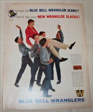 1960 Blue Bell Wranglers ad