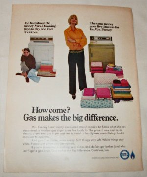 Gas Dryer ad