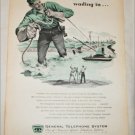 1956 General Telephone System Wading In ad