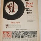 1950 Natural Rubber Bureau ad