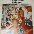 1968 Polaroid Land Automatic 210 Camera Beach ad