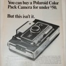 1968 Polaroid Land Automatic 250 Camera ad