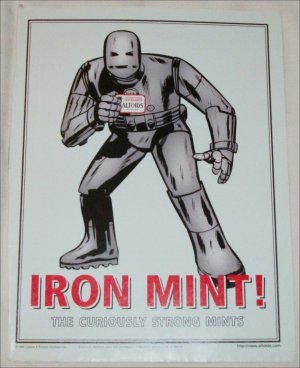 1998 Altoids Iron Man Candy ad