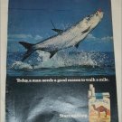 1971 Camel Cigarette Fish ad