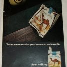 1971 Camel Cigarette Billiard Ball ad