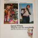 1971 Camel Filters Cigarette Sculptor ad