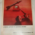 General Telephone & Electronics National Defense ad