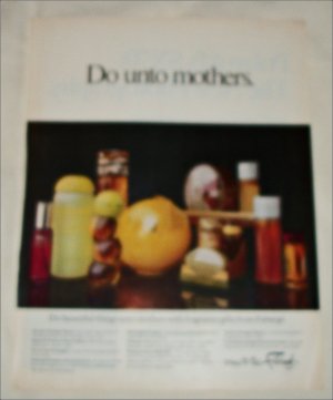 Faberge Cosmetics Mothers Day ad