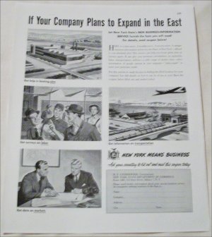 New York State Department of Commerce ad