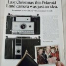 1969 Polaroid Countdown 350 Camera Christmas ad