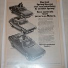 1971 American Motors Hornet, Gremlin & Sportabout car ad