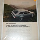 1971 American Motors Sportabout 4 dr stationwagon car ad