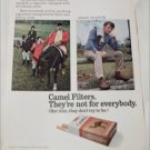 1971 Camel Filters Cigarette Major Hocum ad