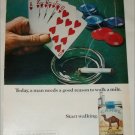 1972 Camel Cigarette Poker ad