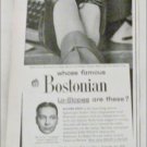 1955 Bostonian Lo Slopes Shoe ad