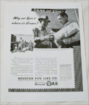 1948 Houston Pipe Line Company ad