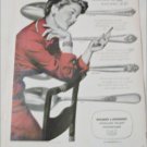 1950 Holmes & Edwards Silverware ad