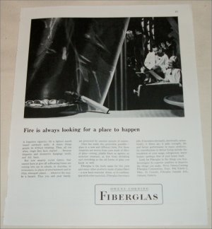 Owens-Corning Fiberglas ad