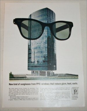 1966 Pittsburgh Plate Glass Company ad