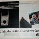 1969 Polaroid Countdown Cameras Girls ad