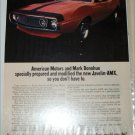 1971 American Motors Donohue Javelin-AMX 2 dr ht car ad