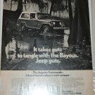 1971 American Motors Jeepster Commando Bayous ad