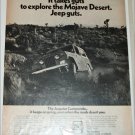 1971 American Motors Jeepster Commando Mojave Desert ad