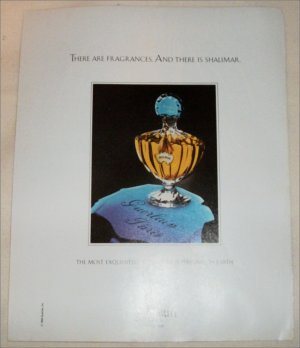 1984 Guerlain Shalimar Perfume ad