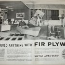 1955 Fir Plywood Association ad