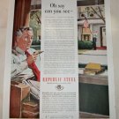 1951 Republic Steel Oh Say ad