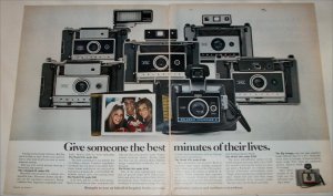 1970 Polaroid Cameras ad