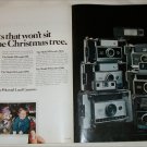 1970 Polaroid Cameras Christmas ad