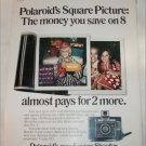 1971 Polaroid Square Shooter Camera Christmas ad