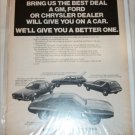 1971 American Motors Lineup car ad #1