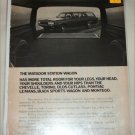 1971 American Motors Matador 4 dr stationwagon car ad