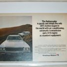 1971 American Motors Ambassador 4 dr stationwagon car ad