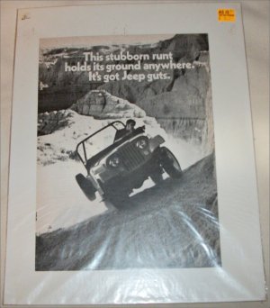 1971 American Motors Jeep Universal ad