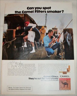 1973 Camel Filters Cigarette Spot the Camel Smoker ad #5