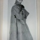 1952 Bradley's Natural Squirrel Coat ad from the UK