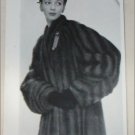 1952 Bradley's Natural Musquash Coat ad from the UK
