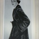 1953 Bradley's Russian Ermine Coat ad from the UK